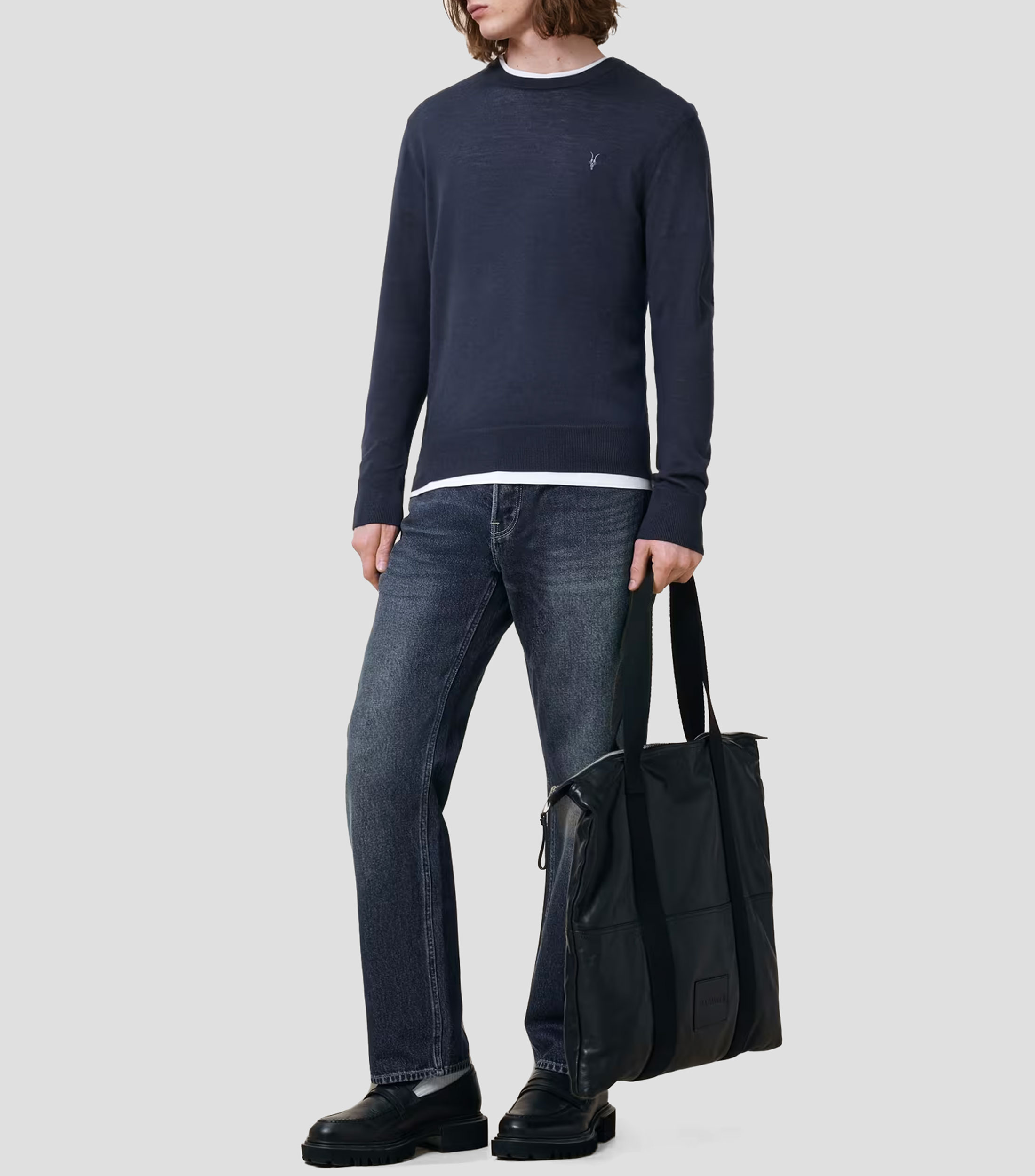 Sueter de cuello redondo Hombre